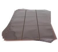 docsmagic.de 10 18-Pocket Pages Brown - Sideloading - 11 Holes - MTG PKM YGO