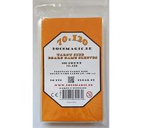 docsmagic.de 100 Tarot Size Board Game Sleeves - 72 x 122 - Oversize - 70 x 120