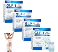 DOCTIA GLP-1 Six-in-One Oral solution, GLP-1 Oral Liquid, Advanced GLP-1 Drops, GLP-1 Weight Loss Drops, Natural Plant Extract, for Men & Women (4)
