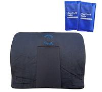 Doctor Butler's Orthopedic Memory Foam Cushion - Coccyx Seat Cushion for Office Desk Chair to Help with Tailbone Pain Relief and Those Suffering from Sciatica Pain