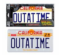 Doctor Collector Back to The Future Outatime Licence Plate Replica