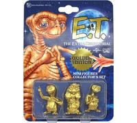 Doctor Collector E.T. the Extraterrestrial Mini Figures – Golden Edition – Official Pack of 3