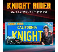 Doctor Collector Knight Rider License Plate