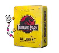 Doctor Collector Welcome Kit Jurassic Park, Official Collector's Edition with exclusive accessories in a traditional metal box
