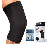 Doctor Developed knee brace/knee support/knee compression sleeve & & Doctor Handbook -guaranteed relief for arthritis, tendonitis, injury (black, l)