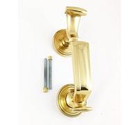 Doctor Door Knocker 200mm in Polish Brass by EUROART