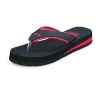 DOCTOR EXTRA SOFT Care Diabetic Orthopedic Pregnancy Flat Super Comfort Dr Flipflops and House Slippers For Women's and Girl's D-18, Bk-red, 6 UK