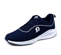 DOCTOR EXTRA SOFT Men's Running Shoe with Memory Foam Insole and Ultra Soft Outsole, Sports, Gym, Training, Walking, Jogging, Leisure, Athletics, Lightweight, Comfortable, Slipon Sneakers, navy, 8 UK