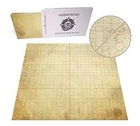 Doctor Frikistein Summoning Dungeon Grid Board | ESSENTIAL RPG - Battle - Tabletop games accessory COMPATIBLE with D&D, Pathfinder, Warhammer | DOUBLE-SIDED, REUSABLE, DURABLE AND FOLDABLE