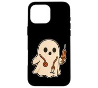 Doctor Ghost With Stethoscope Case for iPhone 16 Pro Max