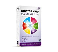 Doctor Gut Bloating Relief Capsules, 30 Caps - Stomach Pain Relief, Bloating Relief, Trapped Wind & Gas Relief - Drug-Free, Natural Clay, Expels Harmful Causes of Gas & Flatulence