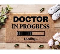 Doctor In Progress Bath Mats Heavy Duty Doormat Perfect Welcome Mat For Entrance Outdoor Pets 40 X 60Cm