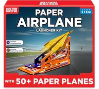 Doctor Jupiter Paper Airplane Launcher Kit for Kids, 6+ Year Old Boys Gifts