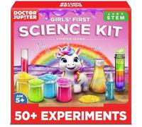 Doctor Jupiter Science Experiments Kit for Girls Ages 4+ | Gift for 4-5-6-7-8 Years Old Girls | STEM Toys | 50+ Experiments Starter Series