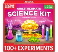 Doctor Jupiter Science Experiments Kit for Kids Ages 8+ | Birthday Gift for 8-9-10-11-12-13-14 Years Old Girls | STEM Toys | Chemistry Set with 100+ Experiments