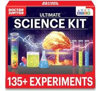 Doctor Jupiter Science Experiments Kit for Kids Ages 8+ | Gift for Girls & Boys 8-9-10-11-12-13-14 Years Old | STEM Toys with 100+ Experiments