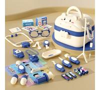 Doctor Kit For Kids 39/58/72 Pcs Kids Doctor Playset kit For Toddlers 3-5 with Medical Role Kit Box Game Medical Playing Storage toys For girls doctor dress set doctor Kids doctor ages doctors