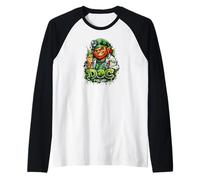 Doctor Leprechaun | St. Patrick's Irish Luck Funny Men Humor Raglan Baseball Tee