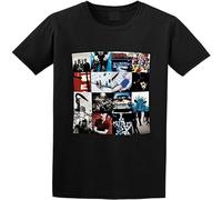 Doctor Li Men's U&2 ACH^Tung Baby 30Th Anniversary T Shirt Unisex 100% Cotton Short-Sleeve T-Shirts Black S
