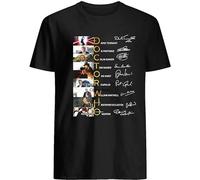 Doctor Movie Who Images Cast All Signature Gift Fan David Colin Peter Gifts Funny Men's T-Shirt Unisex Tee(Medium)