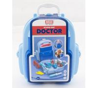 Doctor Nurse Medical Backpack Carry Case Accessories Play Fun Toy Xmas Gift New