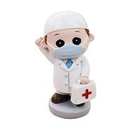 Doctor Nurse Theme Cake Toppers Desktop Ornaments, StyleB | Desktop Ornaments Cake Decoration Items for Nurse School Students Souvenir Gifts Birthday Cake Decoration