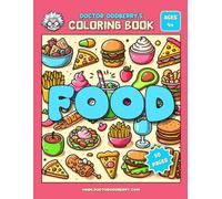 Doctor Oddberry's Coloring Book - Food Edition: Colorful and Delicious Food Designs with Nursery Rhymes