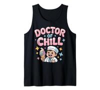 Doctor of Chill Cheerful Ice Cream Tank Top