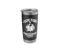 Doctor of Philosophy (Ph.D.) Stainless Steel Insulated Tumbler