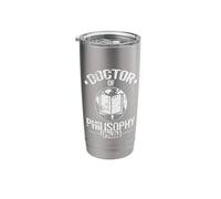 Doctor of Philosophy (Ph.D.) Stainless Steel Insulated Tumbler