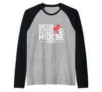 Doctor of Science in Veterinary Medicine Pathology Raglan Baseball Tee