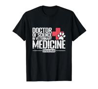 Doctor of Science in Veterinary Medicine Pathology Value Graphic T-Shirt, Men, Black, S