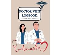Doctor patient logbook: Doctor’s Patient Visit Logbook | Clinical Appointment Tracker & Medical Notes Organizer | Patient Record Book for Physicians, ... | Daily Rounds & Consultation Log