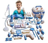 Doctor Play - Doctor Simulation with Accessories | Educational Pretend to Be Doctor Toy, Portable Role Play Case, Healthcare Kit