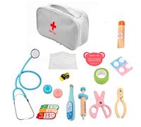 Doctor Pretend Toys - Role Play Kits, Educational Costumes, Interactive Learnings Set, Medical Accessories, Pediatric Training Tools | Cognitive Sensory Game Toys For Kids Girls Boys Home Fun