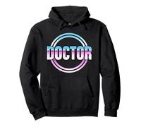 Doctor Retro Style Pullover Hoodie