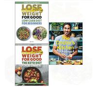 Doctor’s kitchen, low carb diet, keto diet 3 books collection set