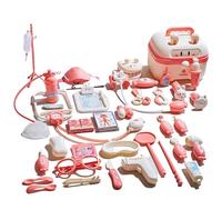 Doctor Simulation Kit - Doctor Training Kit for Children, Surgeon Kit Toy | Suitcase Design Doctor Set, Lighting and Sound for Birthdays