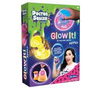 Doctor Squish John Adams Glow It! Squishy Maker Refill Pack: Make Your own Glow in the Dark squishies! | Arts & Crafts | Ages 8+