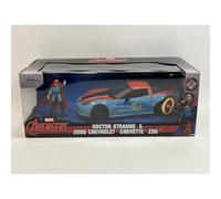 Doctor Strange and 2006 Chevrolet Corvette Z06 1:24 Scale Jada 5024