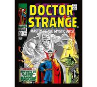 Doctor Strange Comic Cover Framed Poster Doctor Strange Multicolor