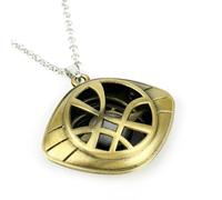 Doctor Strange Inspired Jewelry Mystical Design Keychain and Necklace Unique Gift for Fans and Collectors