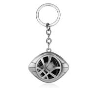 Doctor Strange Inspired Jewelry Mystical Design Keychain and Necklace Unique Gift for Fans and Collectors