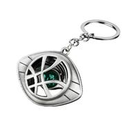 Doctor Strange Inspired Jewelry Mystical Design Keychain and Necklace Unique Gift for Fans and Collectors
