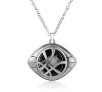 Doctor Strange Inspired Jewelry Mystical Design Keychain and Necklace Unique Gift for Fans and Collectors