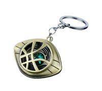 Doctor Strange Inspired Jewelry Mystical Design Keychain and Necklace Unique Gift for Fans and Collectors