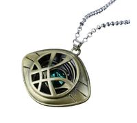 Doctor Strange Inspired Jewelry Mystical Design Keychain and Necklace Unique Gift for Fans and Collectors