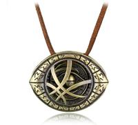 Doctor Strange Inspired Jewelry Mystical Design Keychain and Necklace Unique Gift for Fans and Collectors