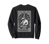Doctor Tarot Card Gothic Plague Medical Science Sweatshirt