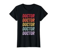 Doctor Value Graphic T-Shirt, Women, Black, S